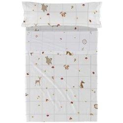 Woods animals juego de sabana cama 105 (180x270 cm)