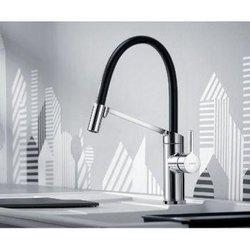 Grifo de Cocina BLANCO com Spray Lava Cinza 524813