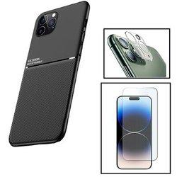 Protector de Pantalla para iPhone 15 PHONECARE Vidrio Templado Negro