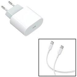 Cargador Base Type-C Fastcharge Carregamento Tecnologia Pd para LEKUS Blanco