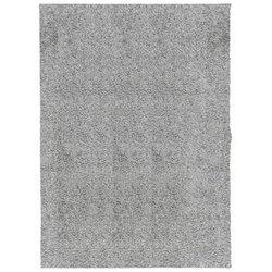 Alfombra Shaggy PAMPLONA Long Fleece Modern Grey 140x200 cm