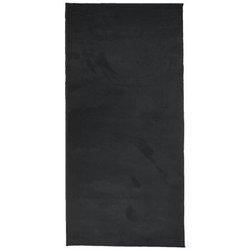 OVIEDO Alfombra de pelo corto negro 100x200 cm