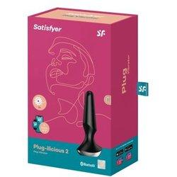 Satisfyer Plug Ilicious 2 Plug Vibrador Negro 1ud