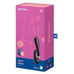 Vibrador De Onda De Calor SATISFYER CONNECT Negro