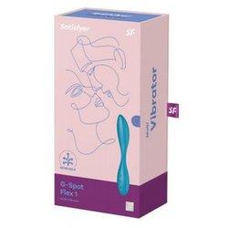 Satisfyer G Spot Flex 1 Multi Vibrador Azul 1ud