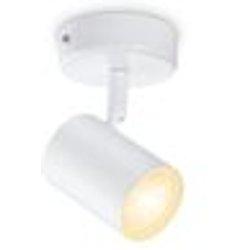 Lámpara De Pared Led Regulable Cct 4.9w Un Foco Wiz Imageo Blanco