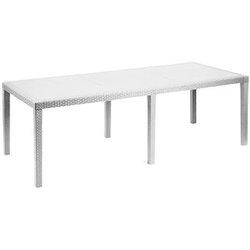 Mesa resina queen blanca 220x90 cm