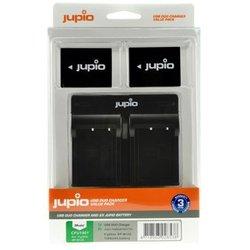 Kit Jupio 2 Baterias Np-w126 + Cargador Duplo Usb