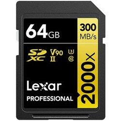 Lexar Professional 2000x 64 Gb Sdhc Uhs-ii Clase 10