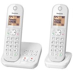 Teléfono Fijo PANASONIC KX-TGC422FRW Blanco