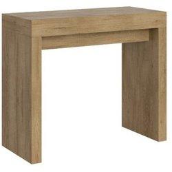 Consola extensible 90x40/196 cm roxell small roble natural