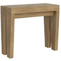 Consola extensible 90x40/196 cm spimbo small roble natural