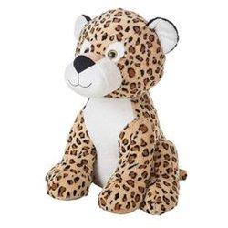 Peluche Jon Leopardo Marrón 80 cm