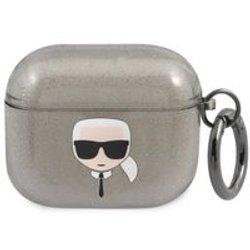 Funda Apple Airpods 3 KARL LAGERFELD (Negro)