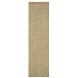 Alfombra De Sisal Natural Verde 80x300 Cm Vidaxl