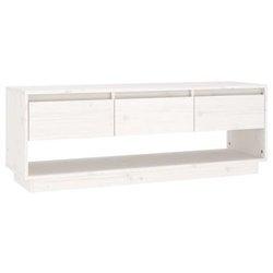 Mueble de TV VIDAXL Blanco Madera (110.5x34x40 cm)