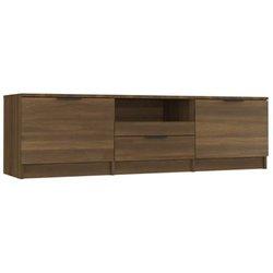 Mueble para TV Roble marrón 140x35x40 cm Madera multicapa