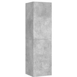 Soporte para TV Gris Cemento 30,5x30x110 cm madera multicapa