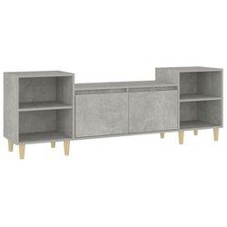 Mueble De Tv VIDAXL Gris Madera contrachapada (160x35x55 )