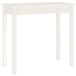 Mesa Consola VIDAXL Blanco Madera (80x40x75 cm )