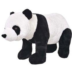 Oso Panda De Peluche De Pie Negro Y Blanco Xxl Vidaxl