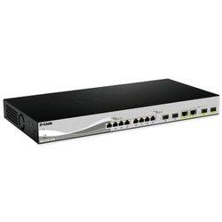 Dxs-1210-12sc Switch Gestionado L2 Negro, Plata 1u