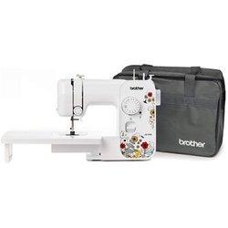 Brother Jx17fe (fantasy Edition) - Máquina De Coser Eléctrica, Portátil, 17 Puntadas De Costura, Fácil De Usar Y Práctica + Mesa De Extensión Y Bolsa