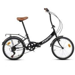 Moma Bicicleta plegable  first class 2 negra