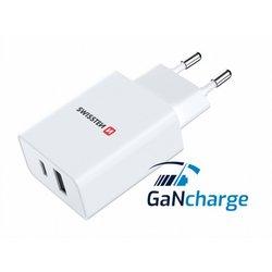 Cargador Red GaN 30W USB + USB-C