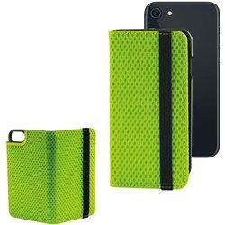 Ksix Folio Sport Funda con Elástico Verde para iPhone 7/8/SE 2020