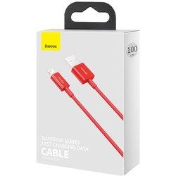 Cable Calys Lightning BASEUS Rojo