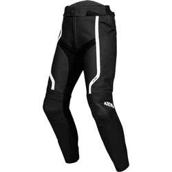 iXS Pantalones de Moto  RS-600 Negro-Blanco