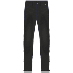 RST Pantalones de Moto  Tapered-Fit Negro