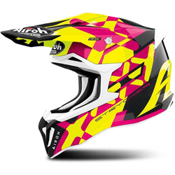 Airoh Casco de Cross  Strycker XXX Rosa