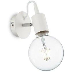 Edison Moderno Apliques Metal Blanco 1 Luz E27