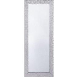 Beliani espejo 130 cm blanco mervent