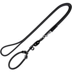 Correa HUNTER Freestyle Retriever negra - 260 cm (L), diámetro 10 mm, negro