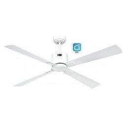 Ventilador De Techo Casafan Eco Neo Iii 132cm Con Wifi 943232w Motor Blanco/ Blanco Y Gris Claro