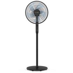 Ventilador de pie zermatt 3025b negro de 25w