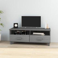 Mueble de TV VIDAXL Gris Madera (106x40x40 cm)