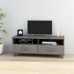 Mueble de TV VIDAXL Gris Madera (106x40x40 cm)