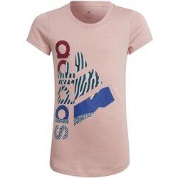 Camiseta adidas girl power girl mauve