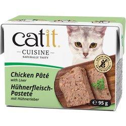 Paté de Pollo con Hígado para gato CATIT Cuisine, 95g