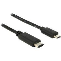 DeLOCK 83602 cable USB 1 m USB C Micro-USB B Negro