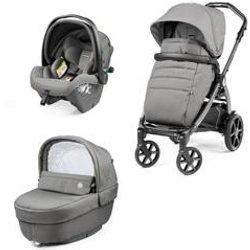 Peg-Pérego - Silla de auto Trio Book First Journey SLK Cot Elite Mercury