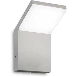 Ideal Lux STYLE Aplique LED Integrado Exterior Moderno Gris 1100Lm 4000K IP54