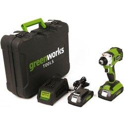 Atornillador de Impacto GREENWORKS GD24ID