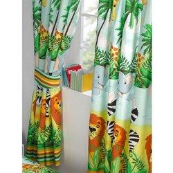 Cortinas forradas Jungle-Tastic (Paquete de 2) 72in x