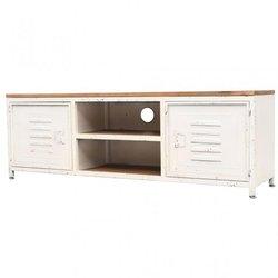 Mueble TV 120x30x40 cm Blanco