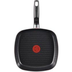 Sartén grill Tefal Essential Chef de France (26cm) Lavavajillas Apto para horno Sin PFOA Rojo